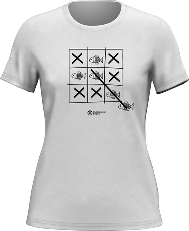 Fish Tick Tack Toe T-Shirt for Women